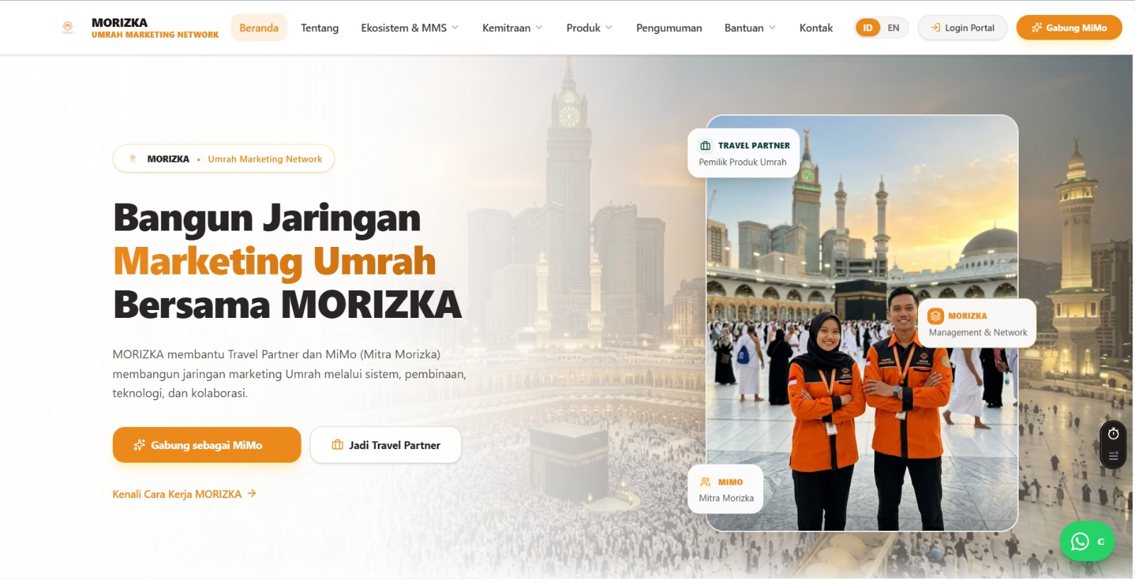 Morizka - Umrah Network Marketing